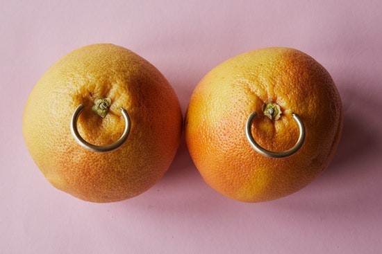 Orange piercing