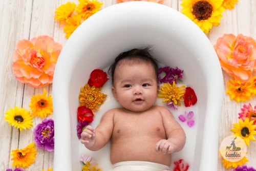 Baby Bathtub Photoshoot