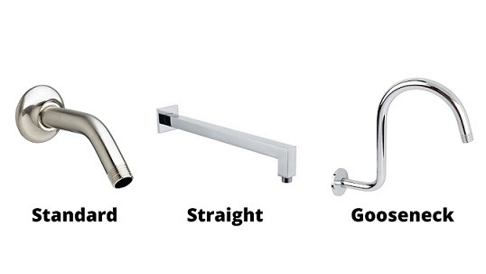 Types Of Shower Arms