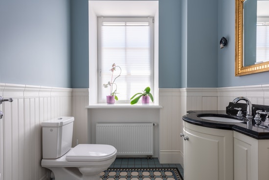Light Blue Bathroom Vanity