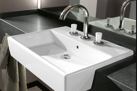How To Install Semi Secessed Basin