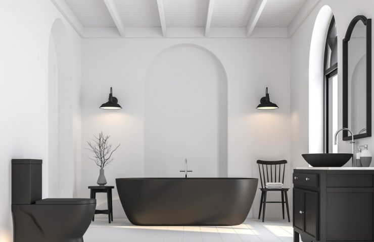 Black and White Bathroom Ideas